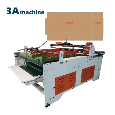 1600 KG Kapazität CQT2400 Halbautomatischer Folderaufkleber für Wellenbox-Klebmaschine