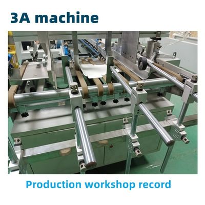 3.5m*1.1m*1.4m CQT-800 Box Folder Gluer Maschine für gerade Box Falten und Kleben