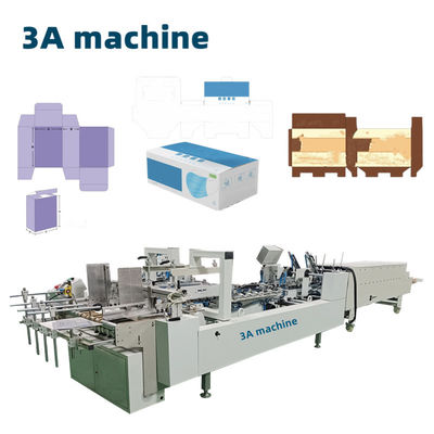 PLC-gesteuerte CQT-800 automatische Folderaufklebermaschine für Karton und Wellkartons