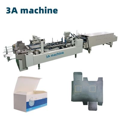 3A PLC CQT 800 Schwerlastklebmaschine für Karton-/Golfguss-Rechteckkästen