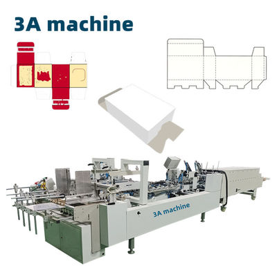 3A PLC CQT 800 Schwerlastklebmaschine für Karton-/Golfguss-Rechteckkästen