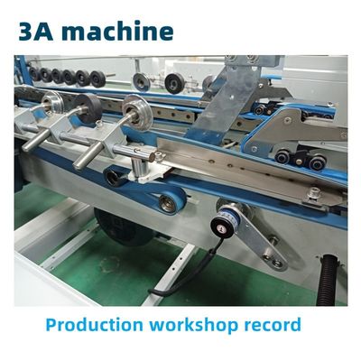 CQT 800 Karton/Golfgelenkte Geradliniebox Automatische Karton-Folder-Klebmaschine