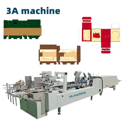Papierfaltenmaschine für CQT 800 Karton/Golfgelenkte Gerade Box Mini Folder Gluer