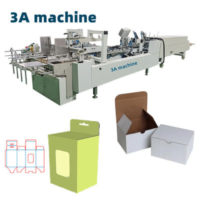 Maschine zur automatischen Verklebung von Karton-/Golfkartons