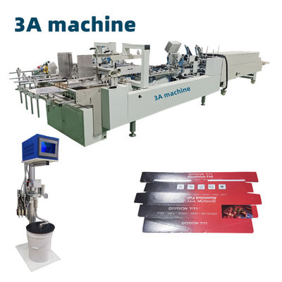 CQT-800 Automatische Folderaufklebermaschine für Aluminiumfolie und Zinnfolie Verpackungskasse