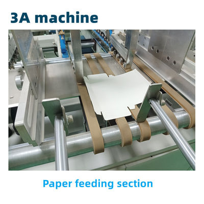 Automatische Aluminiumfolie und Zinnfolie Verpackungskiste Klebmaschine CQT-800