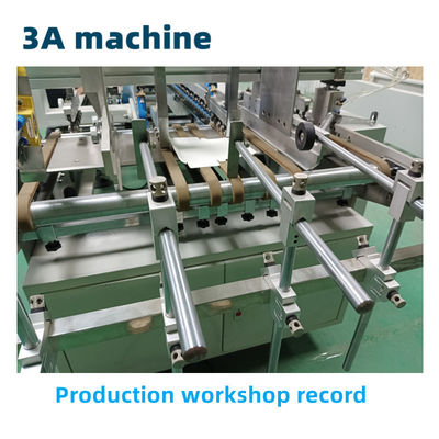 Automatische Aluminiumfolie und Zinnfolie Verpackungskiste Klebmaschine CQT-800