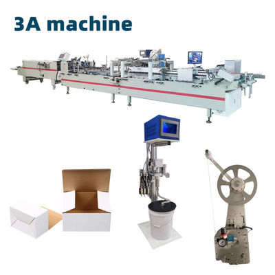 CQT-900 Automatische Klebstoffkopfsprühpistole Kartonbox Klebmaschine zur Boxherstellung