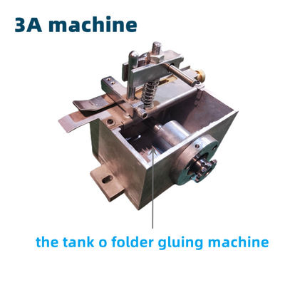 Einfache Bedienung PLC Kernkomponenten CQT-Automatische Klebmaschine für Box-Folder-Kleber