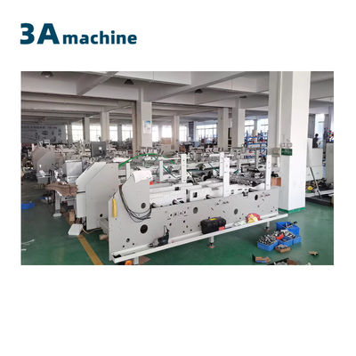 Erweiterte PLC-gesteuerte Ordnerklebmaschine für 4-Eck-Boxen und 6-Eck-Papierboxen