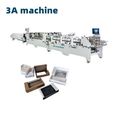 Max. Betriebsbreite von 1200 mm CQT-850 Folderaufklebermaschine für automatisches 4 Ecken Falten