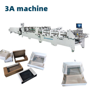 Weiterentwickelte CQT850 Ordnerklebmaschine für das Falten von Papier aus 4 Ecken