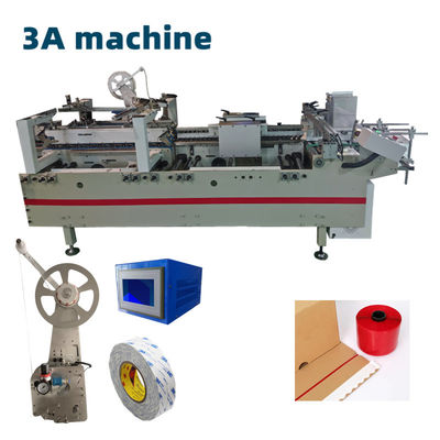 Leichte und bequeme CQT-DSA2-Kartonboxmaschine zum einfachen doppelseitigen Einfügen