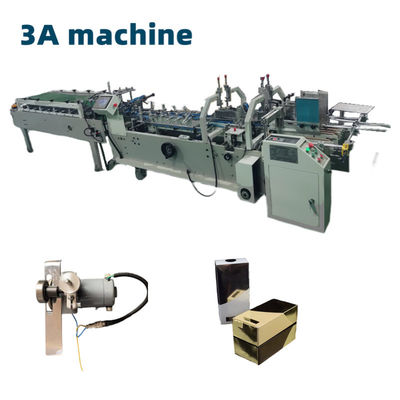 Einfache Bedienung CQT580-UV Hochgeschwindigkeits-Folder-Klebmaschine für Kartondruck