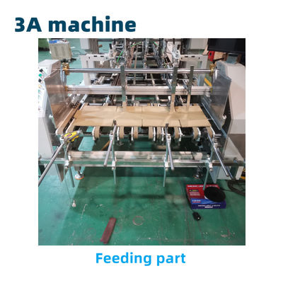 PLC-gesteuerte CQT-800WK-1 Wellpappenbox-Folder-Gluermaschine für Kartonverpackungen