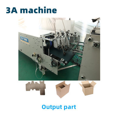 PLC-gesteuerte CQT-800WK-1 Wellpappenbox-Folder-Gluermaschine für Kartonverpackungen
