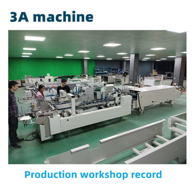 CQT-800 WK-2 Kleine Kartonbox Klappklebermaschine für E-Flute Wellpapier