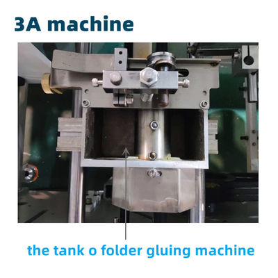 CQT-Automatische Klebmaschine für Kartonmappen Klebstoff Verpackungstyp Gehäuse und einfache Bedienung