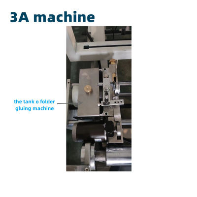 CQT-Automatische Klebmaschine für Kartonmappen Klebstoff Verpackungstyp Gehäuse und einfache Bedienung