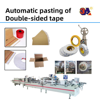 Verpackungsmaschine für Walzkarton Kartonbox CQT-800A Papier 200g-650g