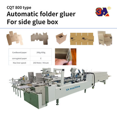 Verpackungsmaschine für Walzkarton Kartonbox CQT-800A Papier 200g-650g