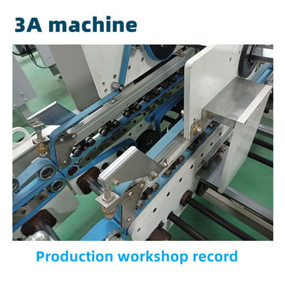 Pneumatisch angetriebene CQT-1300WK-2 Wellpapierbox-Folder-Kleber für einfache Bedienung