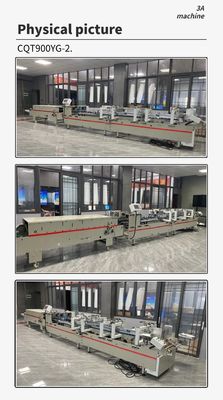 Advanced CQT-900 Folder Gluer Machine für das automatische Falten und Kleben von Pappe