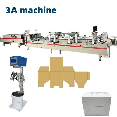 CQT-900 Klappboxen Maschine Verbesserte Art Box Klappbox Kleber für einfache Fallverpackung