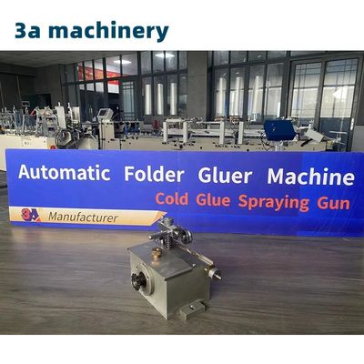 Papier Verpackungsmaterial Glatte Bedienung Ordner Klebermaschine